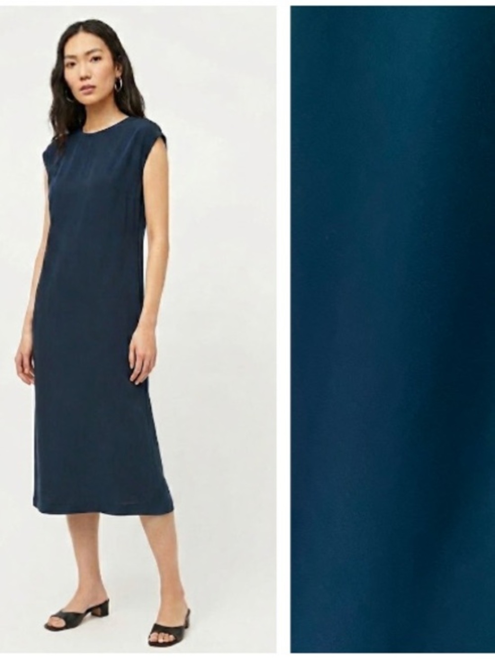 MM Lefleur Teal Blue Midi Knee Length Dress XL
